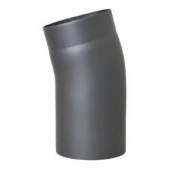 Ofenrohr, Rauchrohr, Bogen, Gezogen, 15°, Senotherm, ø 150 Mm