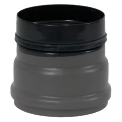 Ofenanschlussstück Für Pelletofen, ø 80 Mm, Mit 2 Sicken, Steckrichtung Zum Schornstein -Ofen Experte Verkäufe pellet ofenanschluss schornstein g 1280x1280