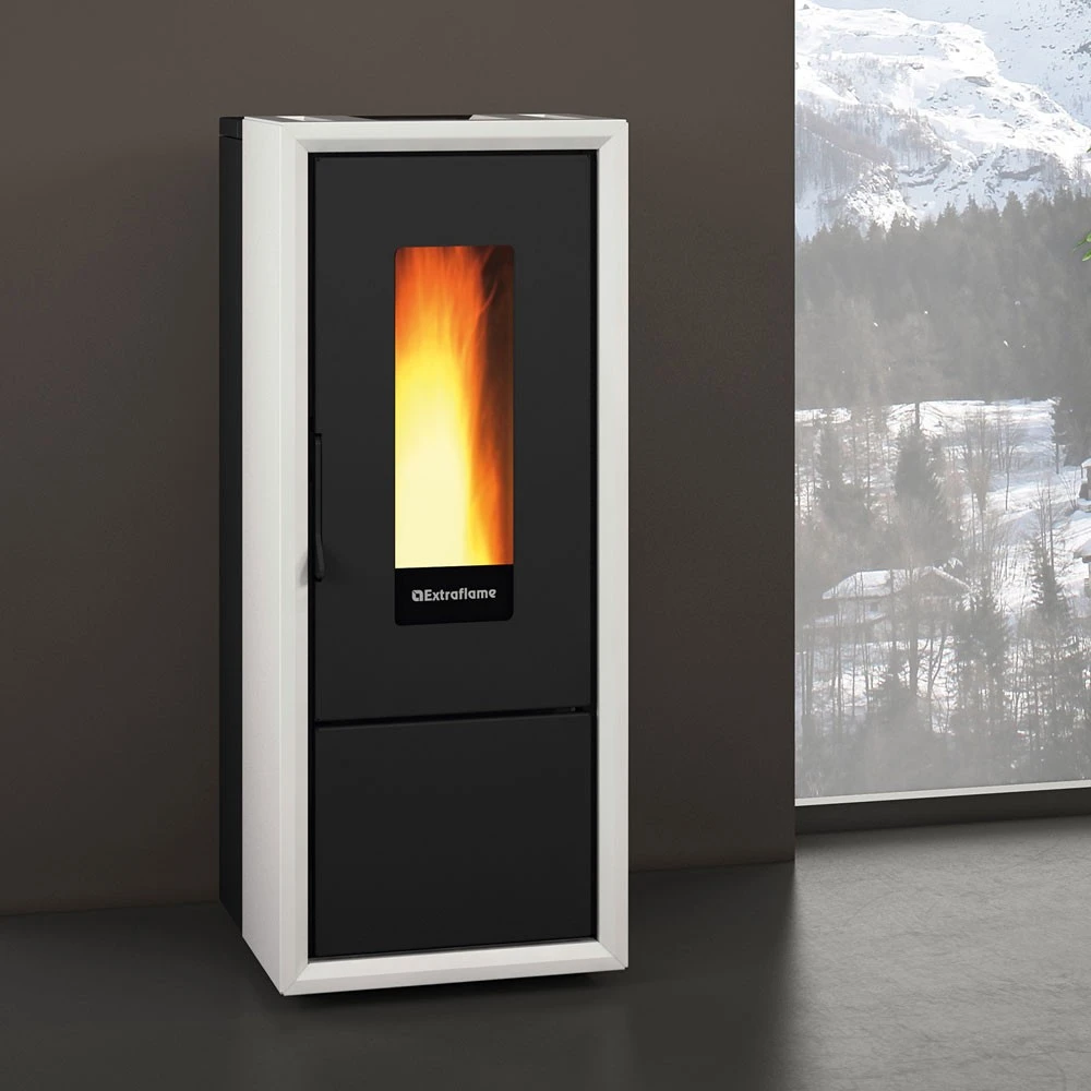 LaNordica Extraflame Pelletofen Ella Raumluftunabhängig (8,0 KW) 2 LaNordica Extraflame Pelletofen Ella Raumluftunabhängig (8,0 KW) – Bild 2