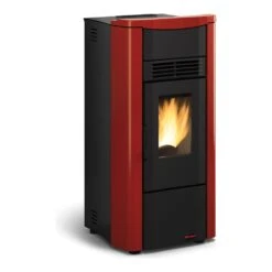 LaNordica Extraflame Pelletofen Giusy Evo (7 KW) -Ofen Experte Verkäufe pelletofen lanordica giusy bordeaux 1280x1280