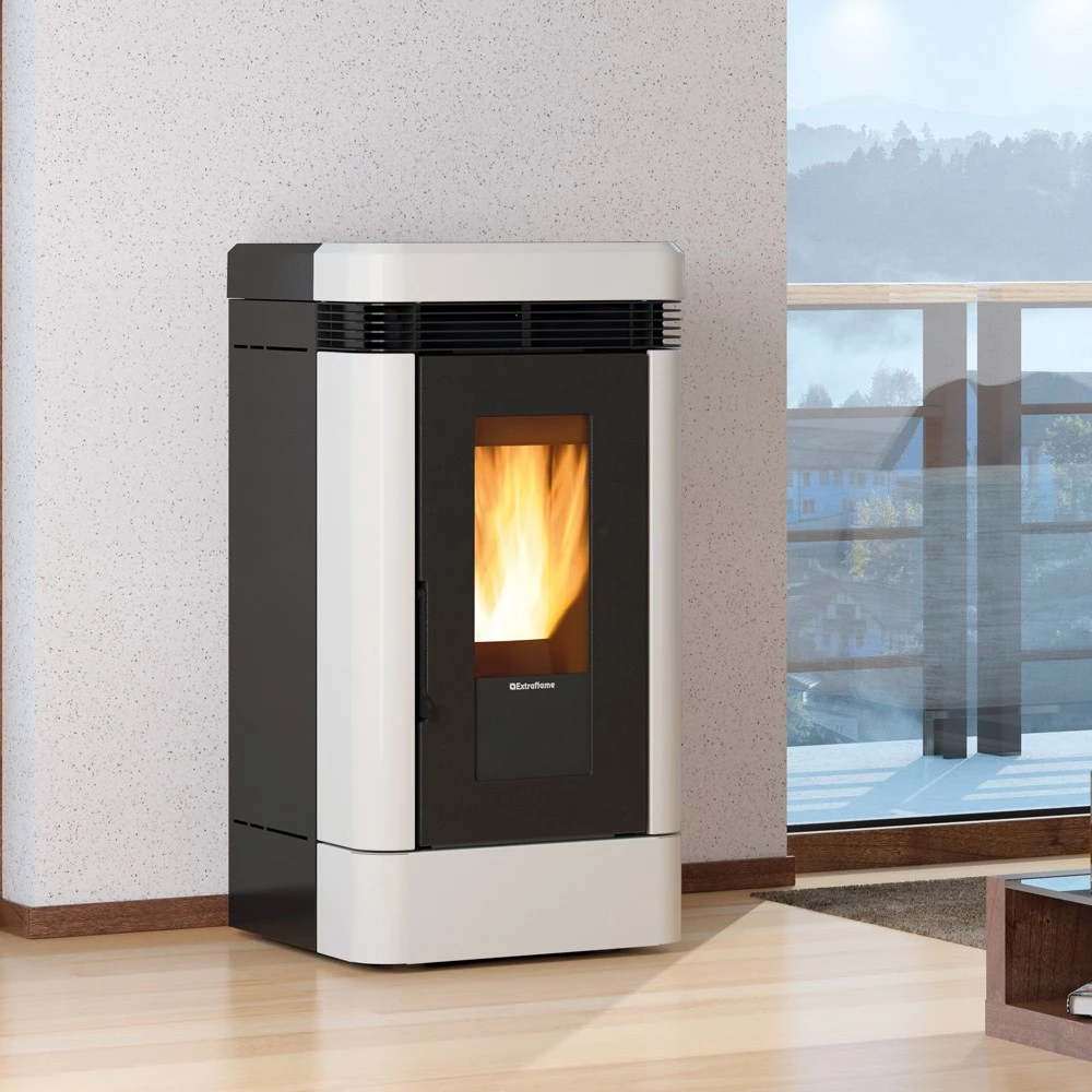 La Nordica Extraflame Pelletofen Lucia (12,1 KW) 2 La Nordica Extraflame Pelletofen Lucia (12,1 KW) – Bild 2