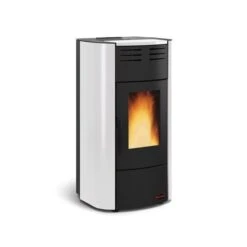La Nordica Extraflame Wasserführender Pelletofen Raffaella Idro 2.0 (19 KW) -Ofen Experte Verkäufe pelletofen lanordica raffaella idro weiss 1280x1280