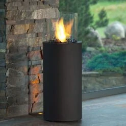 Planika Bioethanol-Outdoor-Glasfeuer Totem Commerce -Ofen Experte Verkäufe planika totem commerce 1 1280x1280