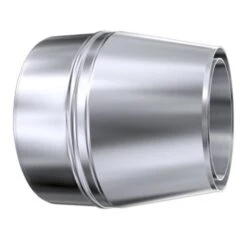 Schornstein, Konus Mit Doppelwandfutter, Edelstahl, ø 180 Mm (240 Mm)