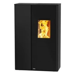 Pelletofen Rika SONO (7 KW) -Ofen Experte Verkäufe rika sono schwarz 1000 1280x1280