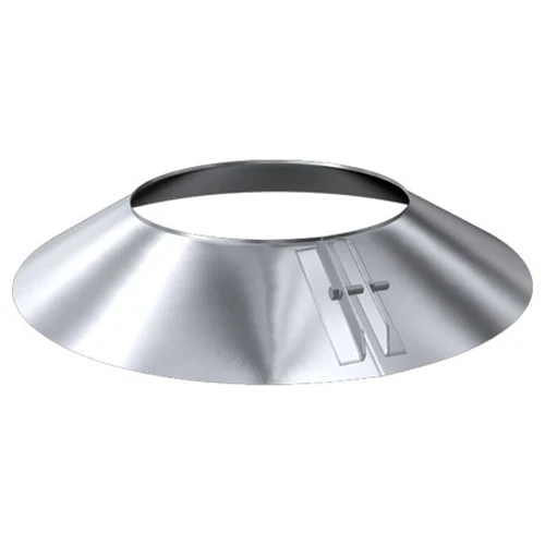 Schornstein, Regenkragen, Edelstahl, ø 100 Mm (160 Mm) 2 Schornstein, Regenkragen, Edelstahl, ø 100 Mm (160 Mm) – Bild 2