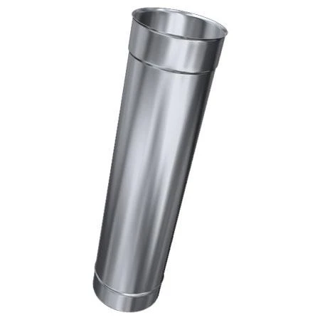 Schornsteinverlängerung, 180 Mm, Höhe 1,42 M, Fuß 130x180, Mit Düse Und Regenhut 3 Schornsteinverlängerung, 180 Mm, Höhe 1,42 M, Fuß 130x180, Mit Düse Und Regenhut – Bild 3