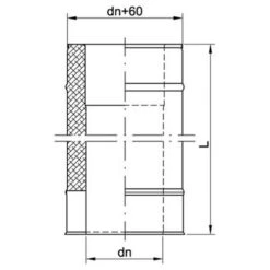 Schornstein, Rohr 500 Mm Kürzbar, Edelstahl, ø 113 Mm (173 Mm) 5 Schornstein, Rohr 500 Mm Kürzbar, Edelstahl, ø 113 Mm (173 Mm) -Ofen Experte Verkäufe rtl500de 450 1280x1280 14