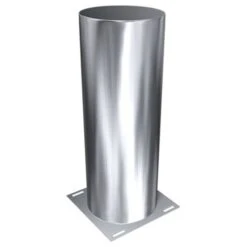 Schornstein, Standfuß L=995 Mm, Edelstahl, ø 250 Mm (310 Mm)