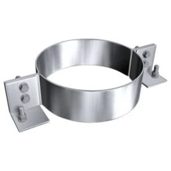 Schornstein, Auflageschelle, Edelstahl, ø 200 Mm (260 Mm)