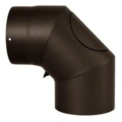 Ofenrohr, Rauchrohr, Bogen, Mit Tür, Verschliffen, 90°, Senotherm, ø 150 Mm -Ofen Experte Verkäufe seno bogen roe 90grad verschliffen b 1280x1280