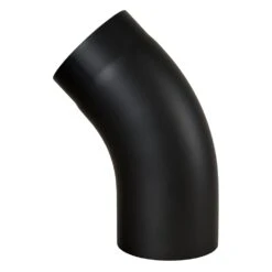 Ofenrohr, Rauchrohr, Bogen, Gezogen, 45°, Senotherm, ø 150 Mm