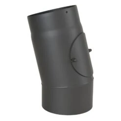 Ofenrohr, Rauchrohr, Bogen, Senotherm, 15°, Mit Tür, ø 130 Mm -Ofen Experte Verkäufe seno bogenroe 15 gg 1280x1280