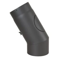 Ofenrohr, Rauchrohr, Bogen, Verschliffen, Senotherm, 30°, Mit Tür, ø 130 Mm -Ofen Experte Verkäufe seno bogenroe 30 verschliffen gg 1280x1280