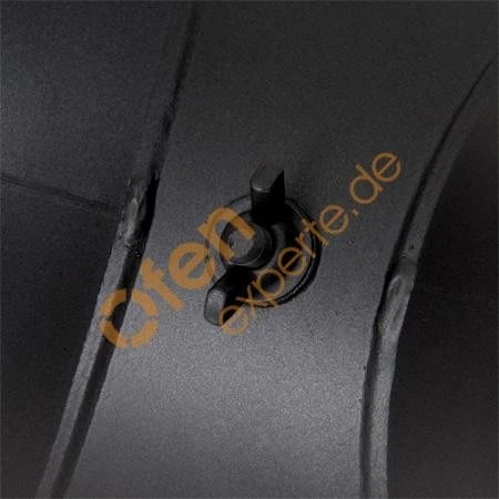 Ofenrohr, Rauchrohr, Bogen, Verschliffen, Senotherm, 90°, Mit Tür, ø 130 Mm 5 Ofenrohr, Rauchrohr, Bogen, Verschliffen, Senotherm, 90°, Mit Tür, ø 130 Mm – Bild 5