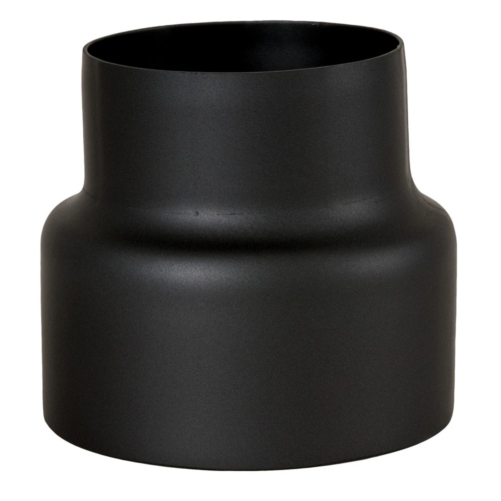 Reduzierung, Reduktion, Rauchrohr, Ofenrohr, Senotherm, 150 Mm - 130 Mm 1 Reduzierung, Reduktion, Rauchrohr, Ofenrohr, Senotherm, 150 Mm - 130 Mm