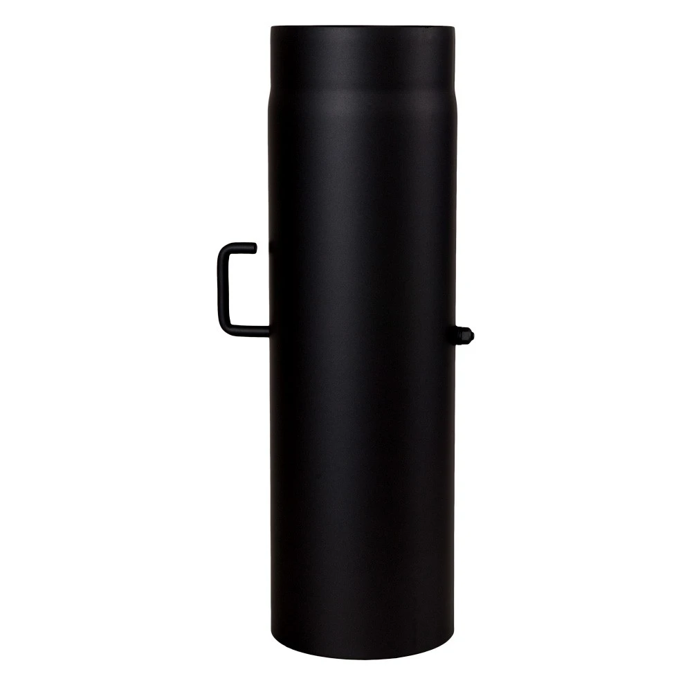 Ofenrohr, Rauchrohr, Drosselklappe, Senotherm, ø 120 X 500 Mm 2 Ofenrohr, Rauchrohr, Drosselklappe, Senotherm, ø 120 X 500 Mm – Bild 2