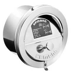 Zugbegrenzer Mit Rundem Anschlussstutzen, ø 130 Mm, Edelstahl