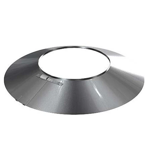 Schornstein, Wandblende, Edelstahl, ø 100 Mm (160 Mm) 2 Schornstein, Wandblende, Edelstahl, ø 100 Mm (160 Mm) – Bild 2