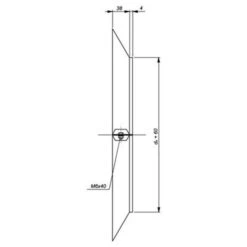 Schornstein, Wandblende, Edelstahl, ø 160 Mm (220 Mm) 5 Schornstein, Wandblende, Edelstahl, ø 160 Mm (220 Mm) -Ofen Experte Verkäufe wbtde 450 1280x1280 7