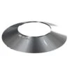 Schornstein, Wandblende, Edelstahl, ø 100 Mm (160 Mm)