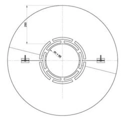 Deckenblende Zweiteilig Mit Hinterlüftung (Breite 250 Mm), Edelstahl, ø 160 Mm 5 Deckenblende Zweiteilig Mit Hinterlüftung (Breite 250 Mm), Edelstahl, ø 160 Mm -Ofen Experte Verkäufe wbthrg25 450 1280x1280 4