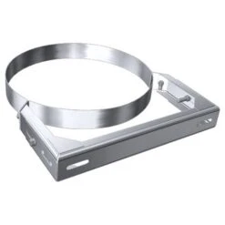 Einstellbarer Wandhalter, 450 - 790 Mm, Edelstahl, ø 120 Mm (180 Mm)