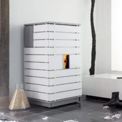 Pelletofen Wodtke Ivo.tec Waterplus, Wasserführend (9 / 13 KW) -Ofen Experte Verkäufe wodtke kaminofen ivotec weiss 1000 1280x1280